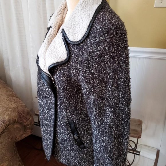 Etam Weekend Tweed coat size 40 - Picture 2 of 4